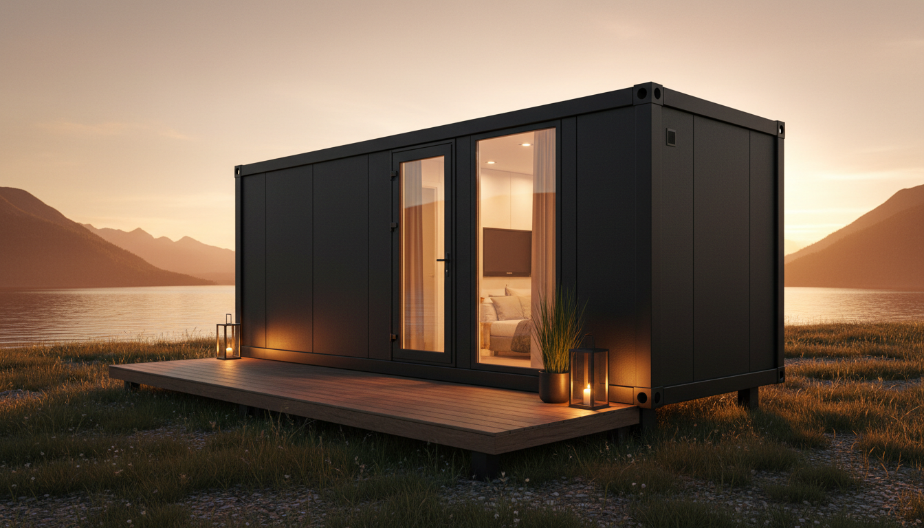 EX-LIVING Wohnmodul als Airbnb-Style Microhome
