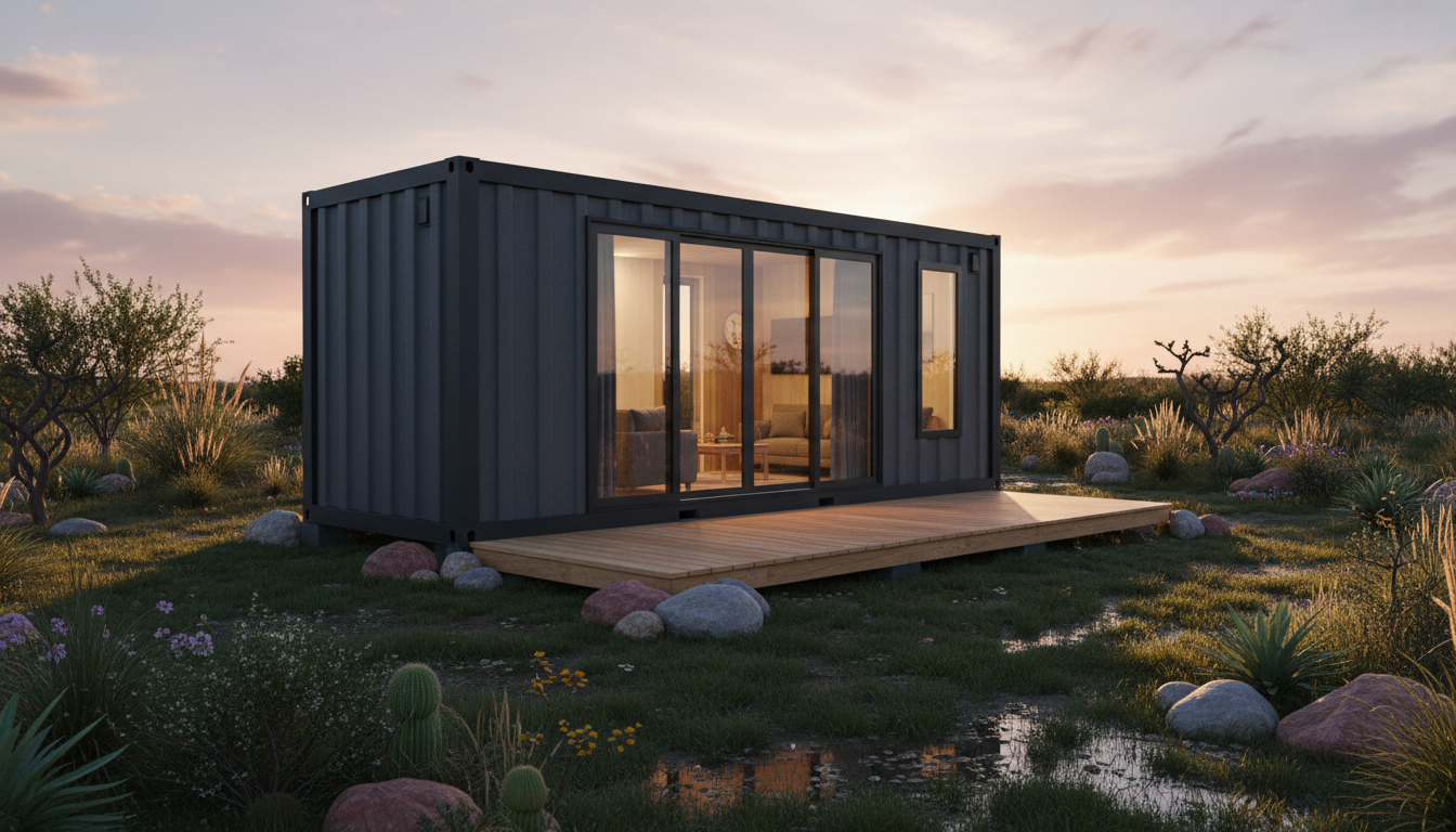 Hochwertiges Tiny House und Hospitality Modul von Exwest Modular
